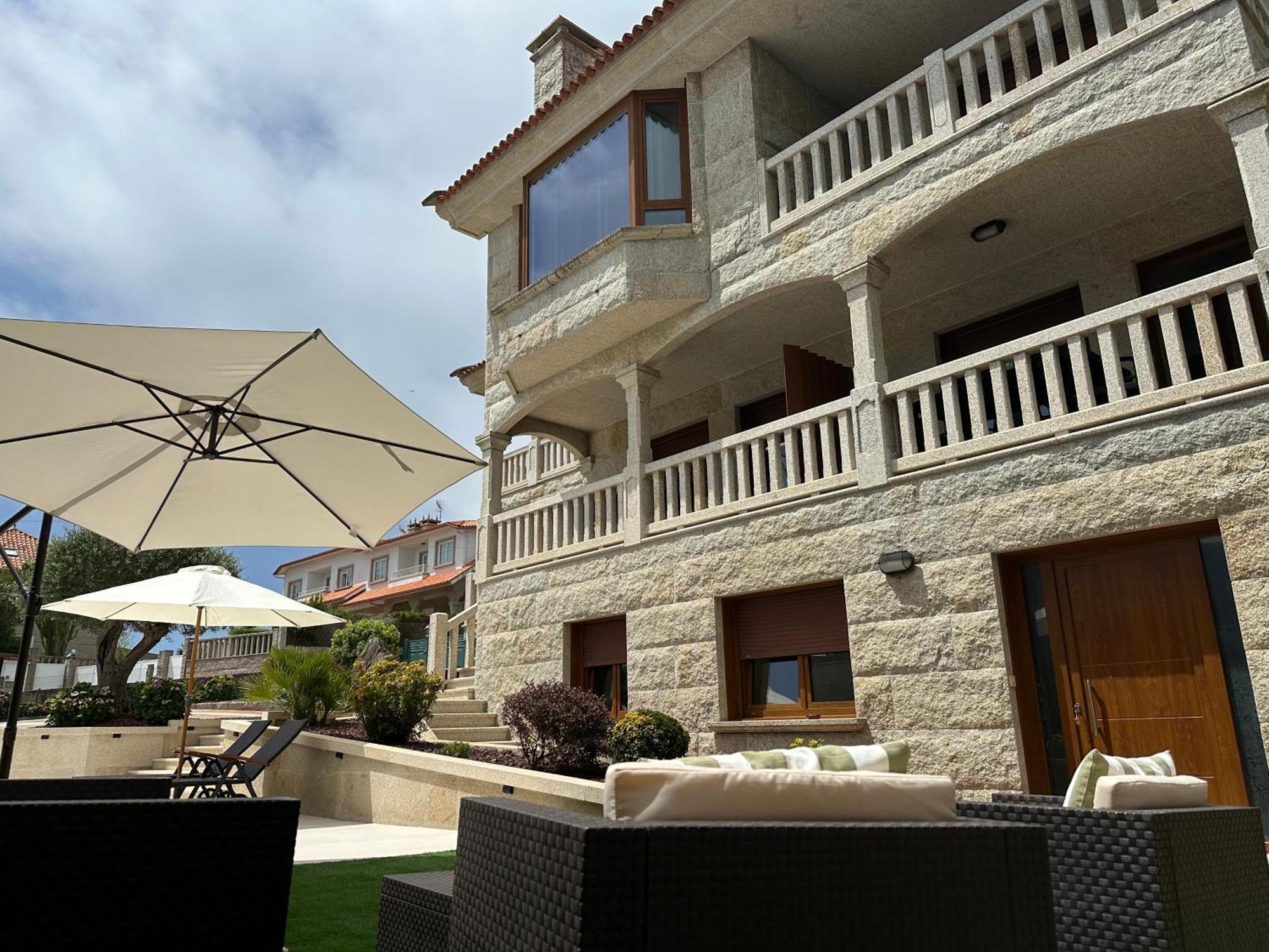 Apartamentos Mar De Areas Sanxenxo Eksteriør bilde